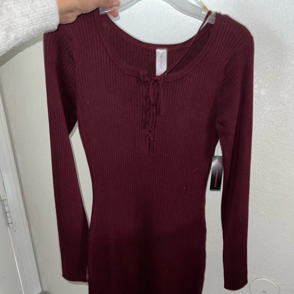 NOBO burgundy dress - Picture 1 of 3